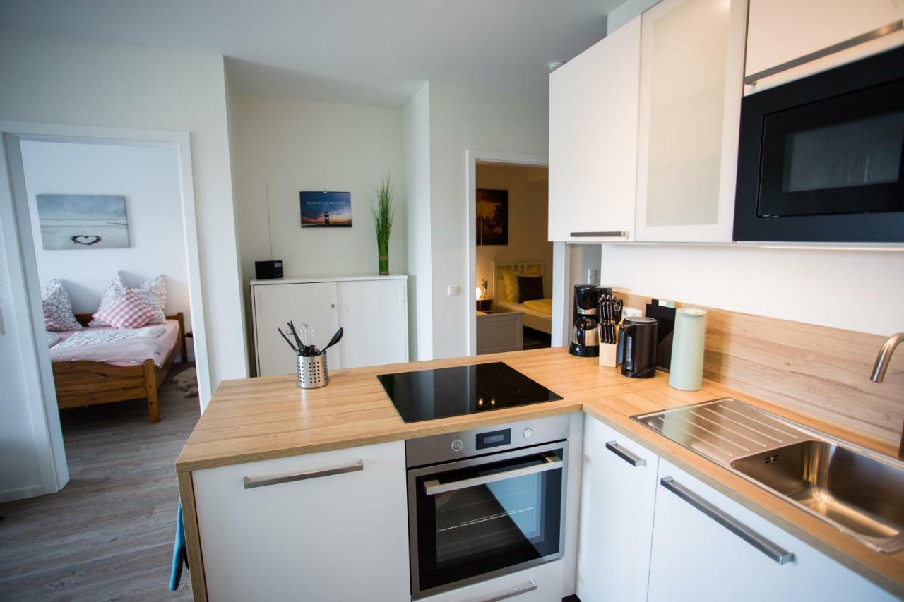 Strandchalet Elmo I In Wremen Bagian luar foto